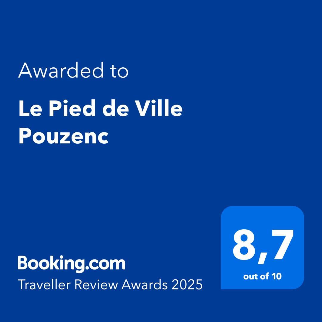 Le Pied De Ville Pouzenc アンブラン エクステリア 写真